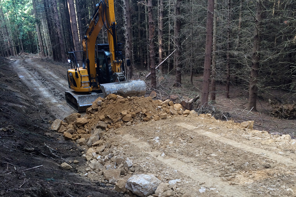 Forestry Road Construction